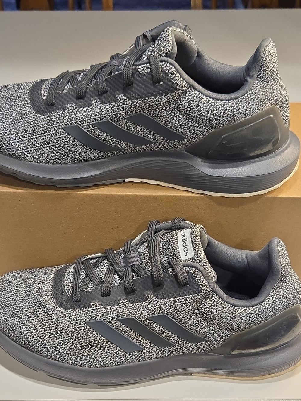 Adidas Men's Grey Athletic Running Shoes